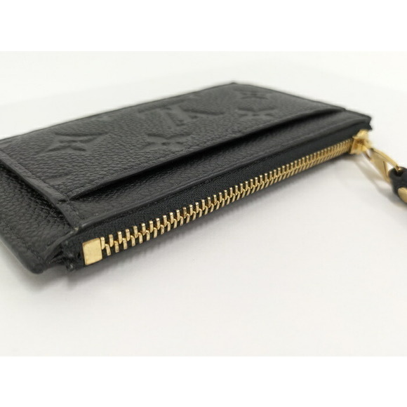 Louis Vuitton Monogram Emplant Porte Cult Zip Coin Case - Picture 6 of 7